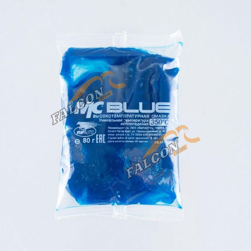 Смазка высокотемпературная МС-1510 BLUE  80г (ВМПАвто) стик-пакет 