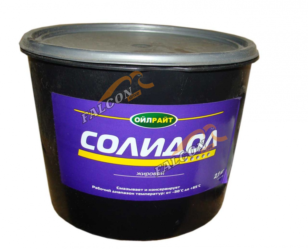 Смазка Солидол Ж 2.1 кг (OIL RIGHT) 