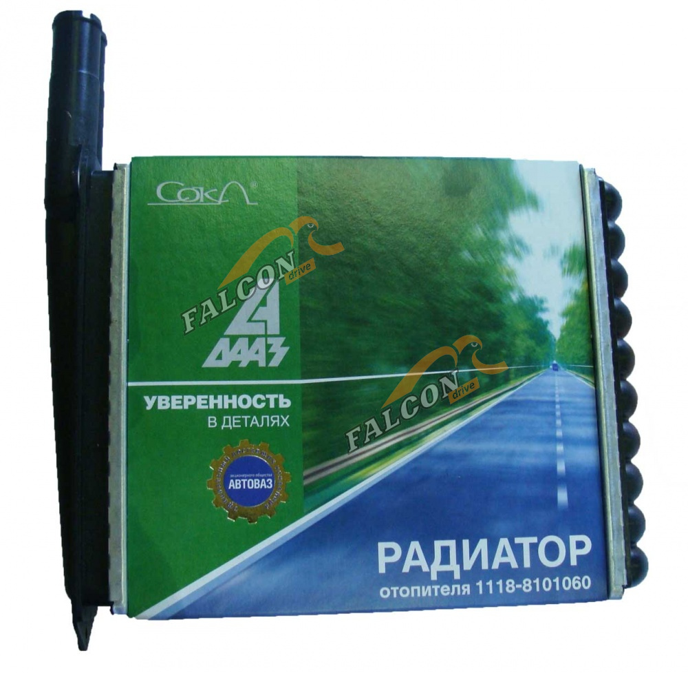 Радиатор отопителя ВАЗ-1118 Kalina,2190 Granta (ДААЗ) 