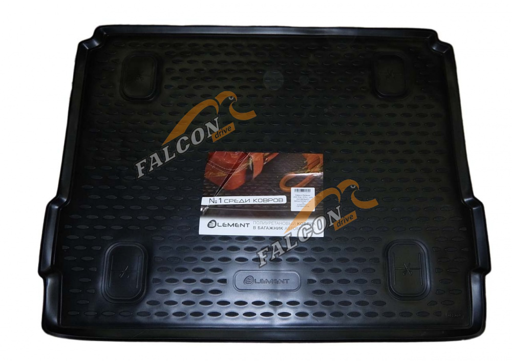 Коврик багажника Лада Xray полиуретан (NovLine) с фальш-полом ELEMENT5239B11