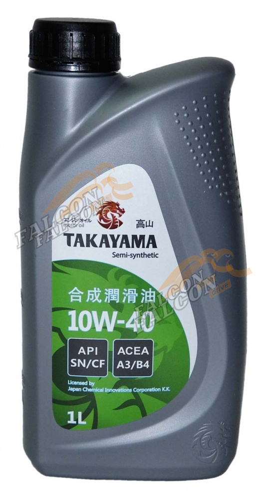 А/масло TAKAYAMA (ПЛАСТИК) 10w40 п/с 1л API SN/CF 