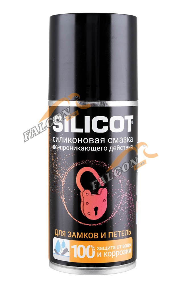 Смазка силиконовая аэр 150мл Silicot Spray (ВМПАВТО) д/замков и петель