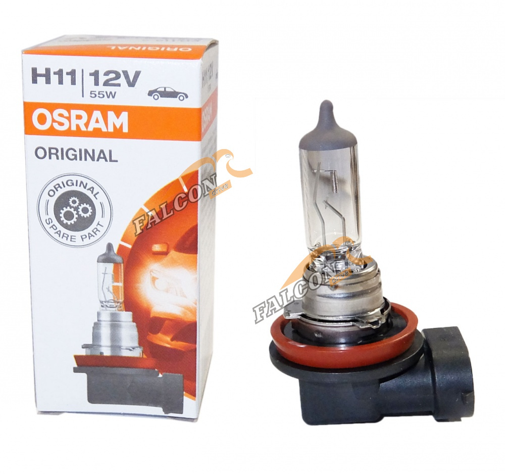 Лампа галог H11 12V55W (Osram) 64211