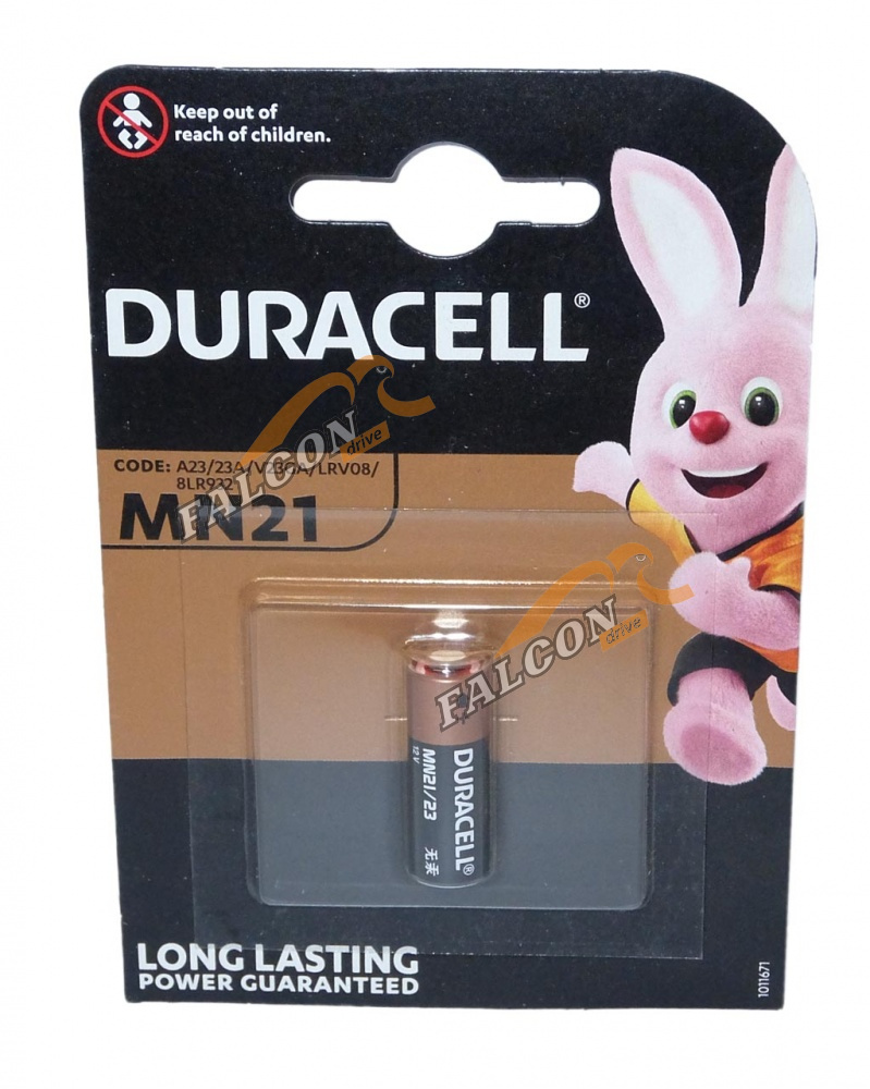 Батарейка 23A (Duracell) Alkaline Cecurity брелок автосигн MN21-BC1