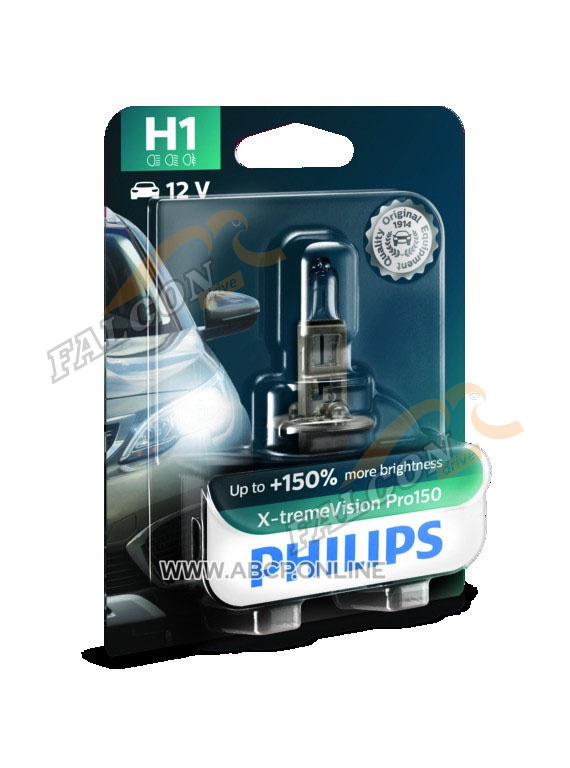 Лампа галог H1 12V55W  (PHILIPS)  12258 XVP