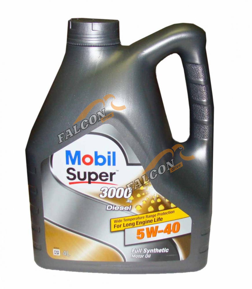 А/масло Mobil Super 3000 X1 5W40 Diesel  4 л