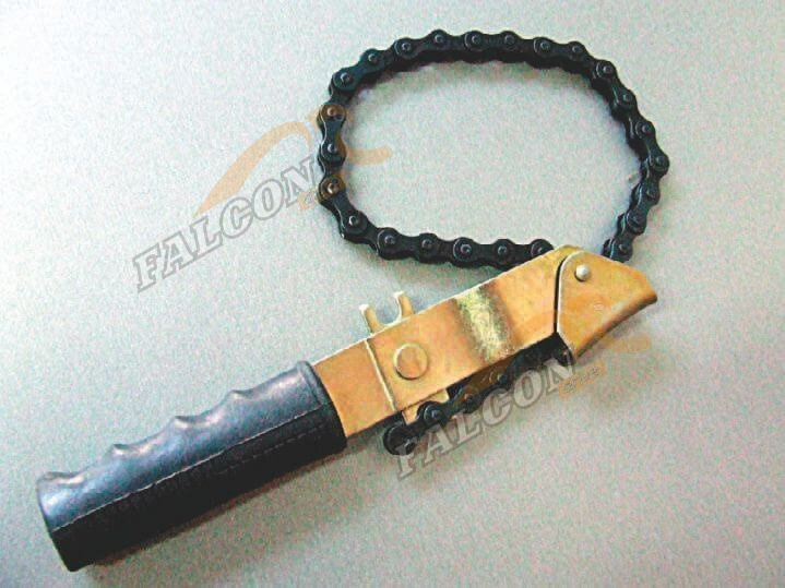 Съемник масляного фильтра цепь 100мм (Сервис Ключ) с ручкой