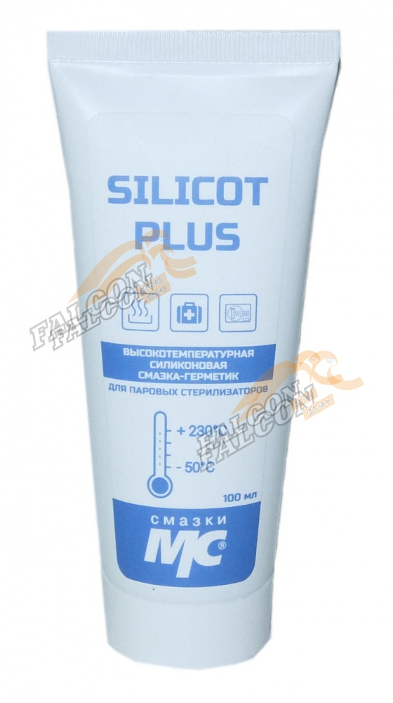Смазка силиконовая-герметик туба 100мл МС Silicot Plus (ВМПАВТО)
