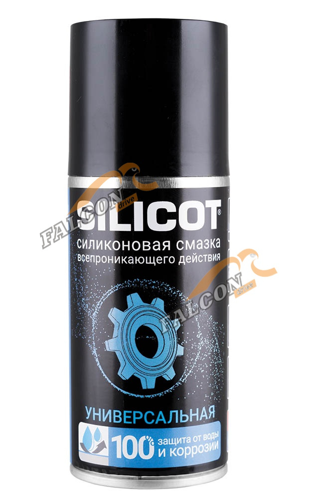 Смазка силиконовая аэр 150мл Silicot Spray (ВМПАВТО) унив
