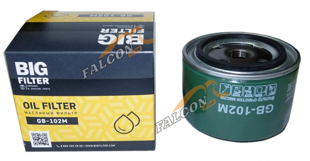 Фильтр масляный  ВАЗ-2105 (БИГ) GB102м в инд упак
