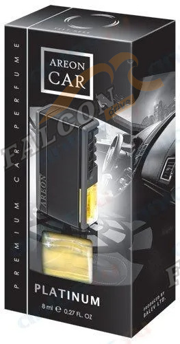 Ароматизатор на дефлек жидкий (AREON) CAR BOX BLACK STYLE Платина