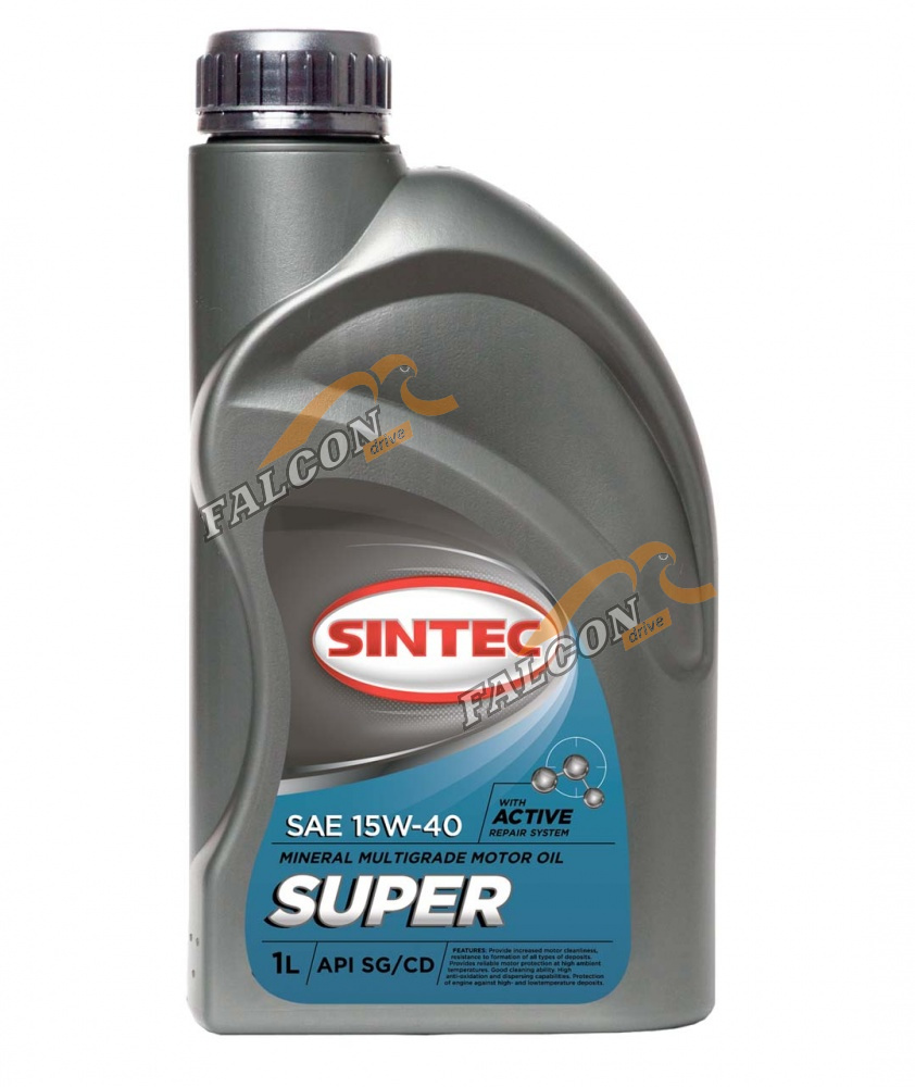 А/масло SINTEC Супер 15W40  1 л