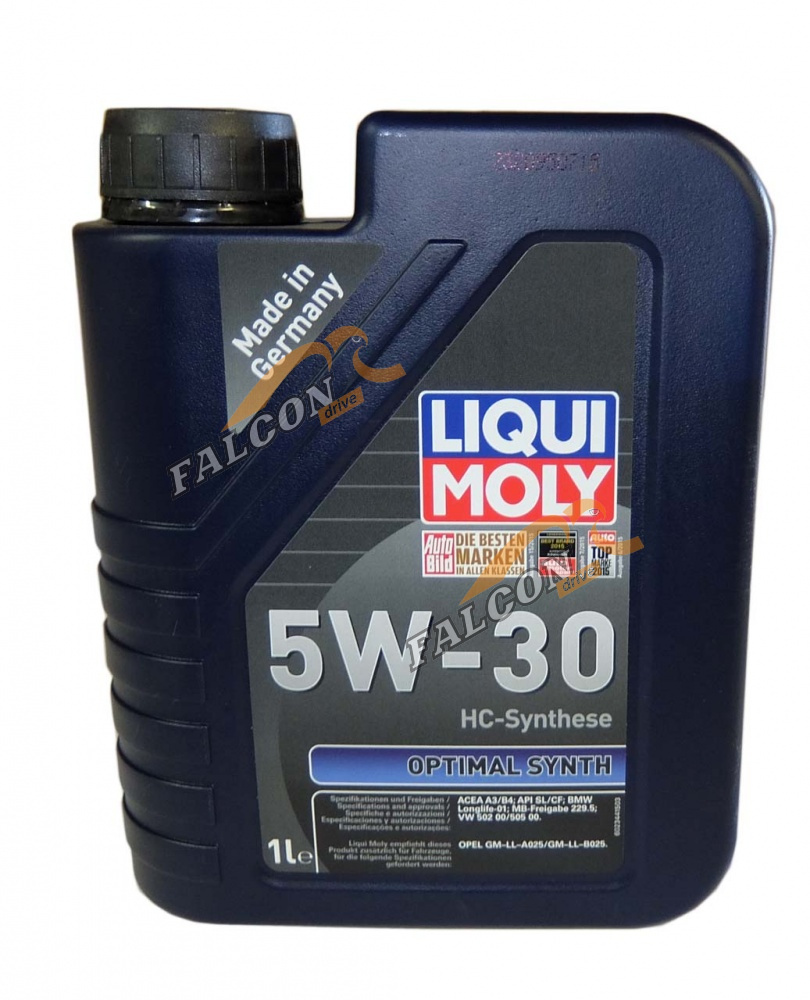 А/масло Liqui Moly 2344 Optimal Synth 5W30 синт 1л