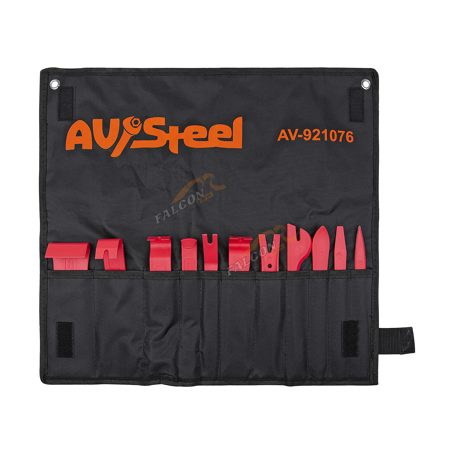 Комплект для демонтажа панелей облицовки 11 предметов "AV Steel"