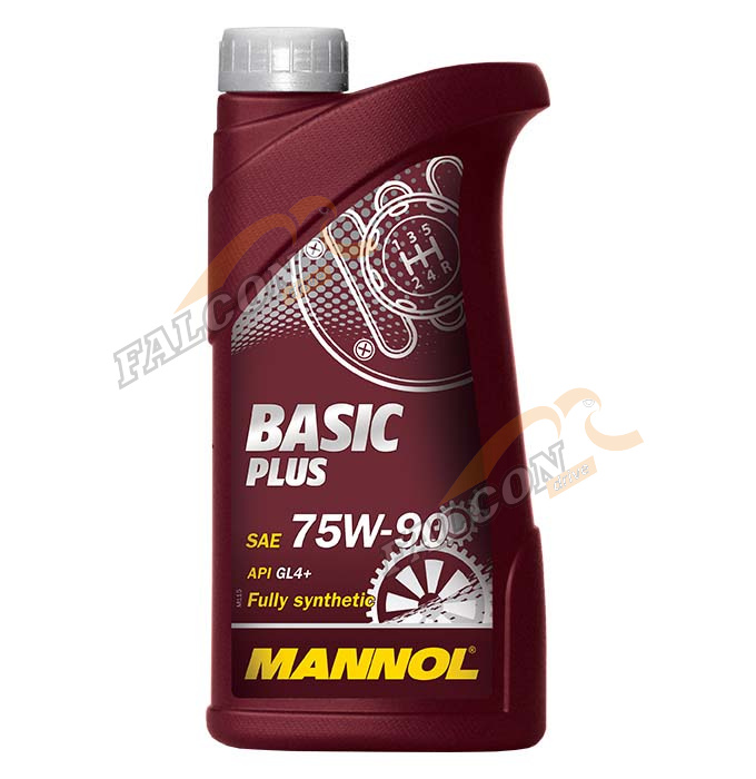 Масло трансм 75W90 GL-4 Mannol BASIC PLUS  1л (п/синт)