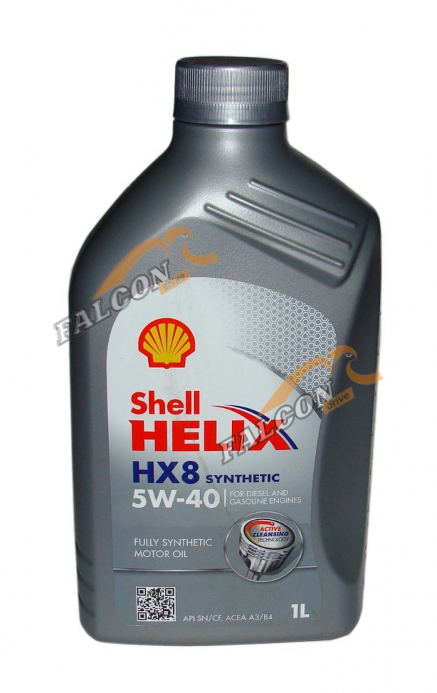 А/масло Shell Helix HX8 5W40 1 л