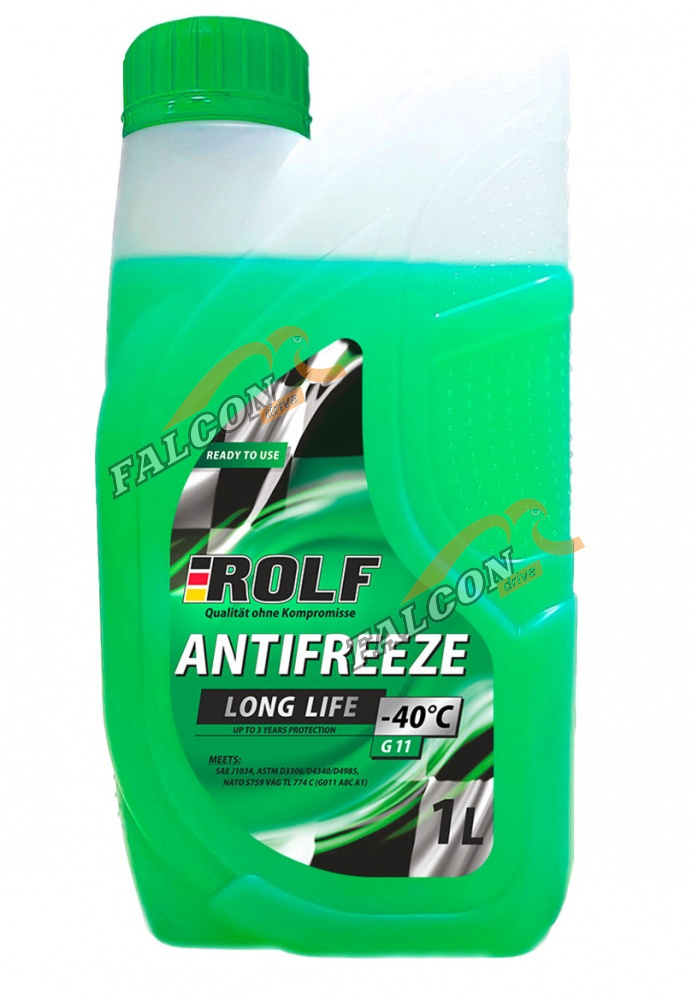 Антифриз ROLF G-11 (зеленый) 1 л