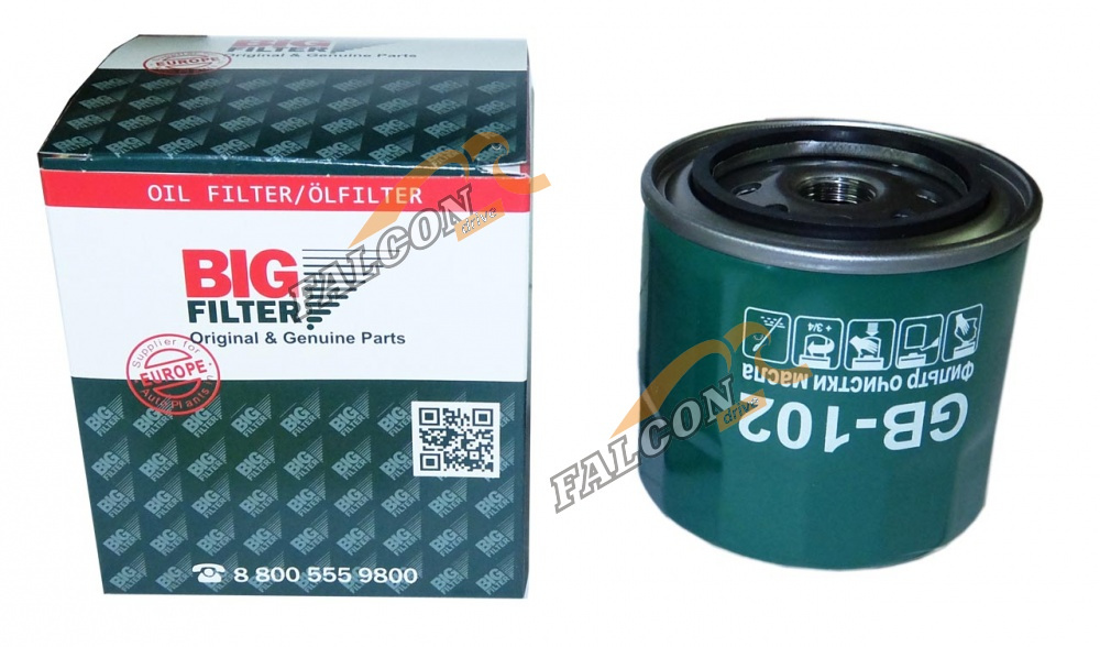 Фильтр масляный  ВАЗ-2101 (БИГ) GB102 инд.упаковка