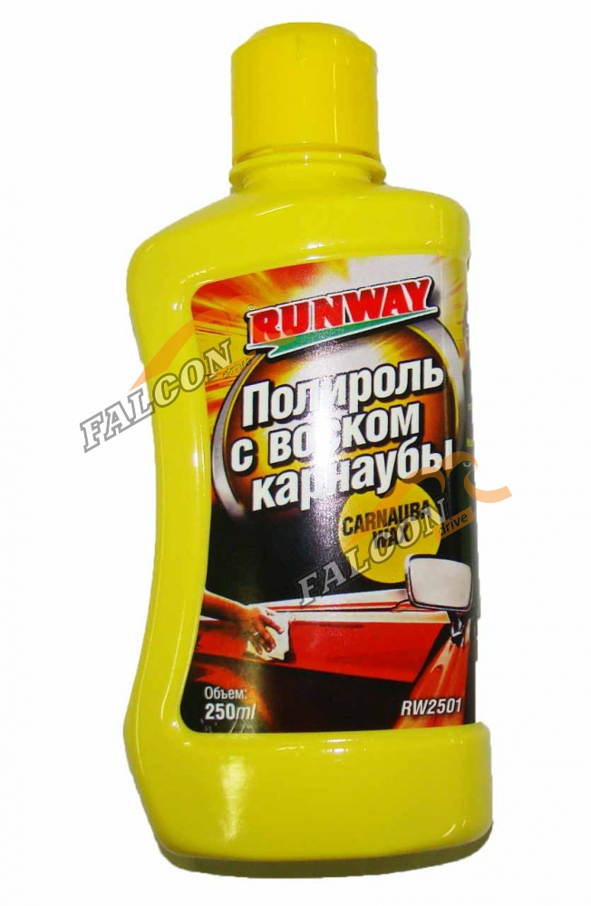 Полироль кузова с карнаубой 250 мл (RUNWAY)