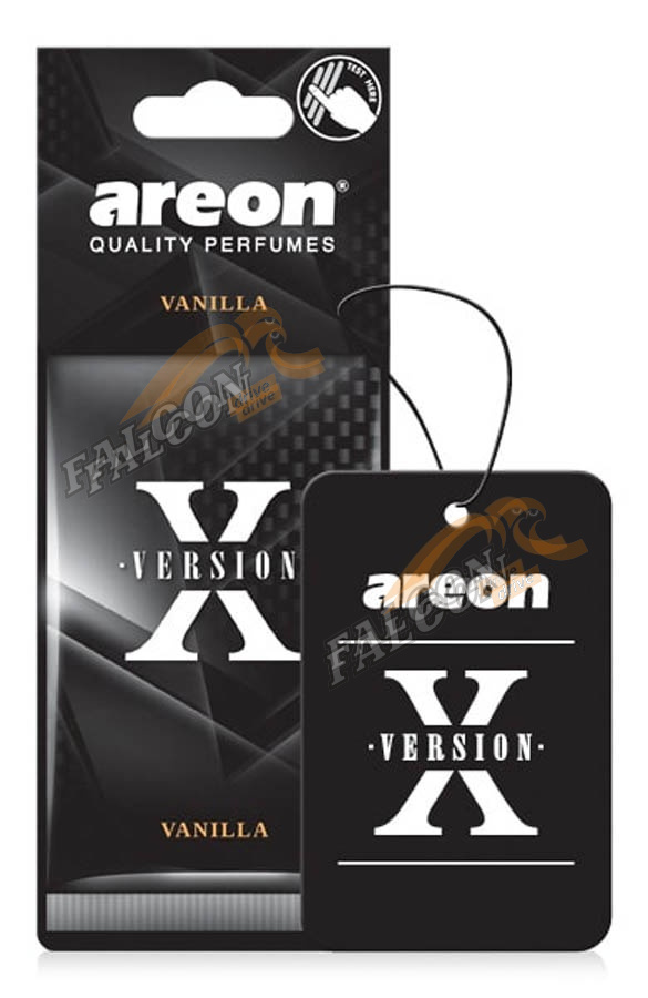 Ароматизатор подвес картон (AREON) X-VER Ваниль 704AXV002