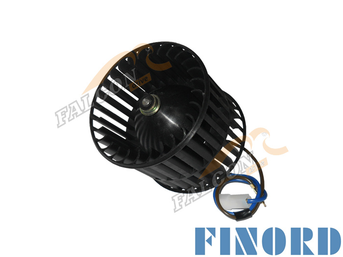 Привод вентилятора отопителя ВАЗ-2108 (Finord) FN-9208 с подшипником с крыльчаткой, голый