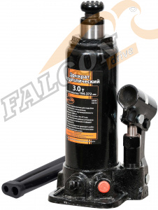 Домкрат гидравл бутыл 3т h 194-372 мм (АвтоДело) в кейсе (10059) 43313
