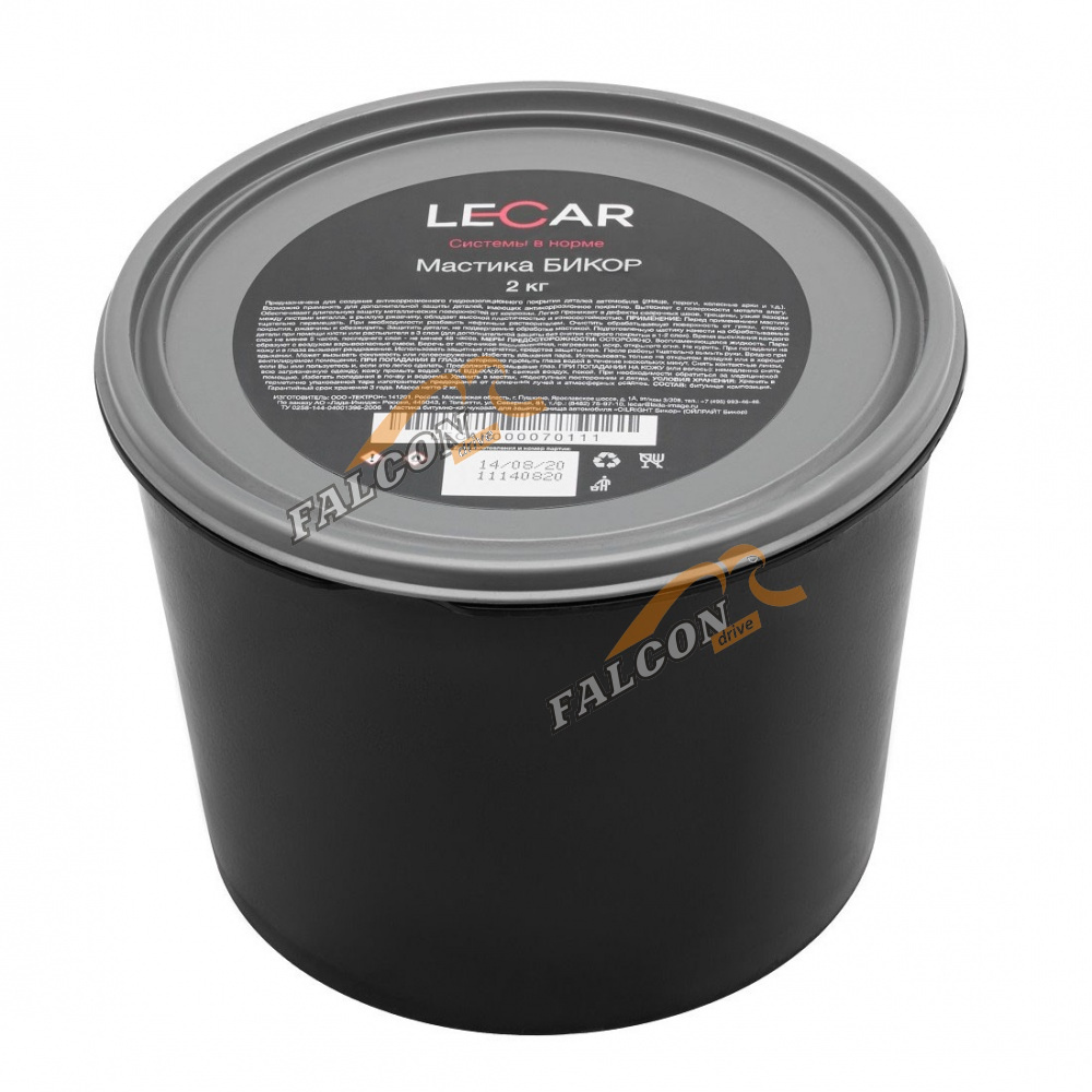 Мастика Бикор 2кг (LECAR)