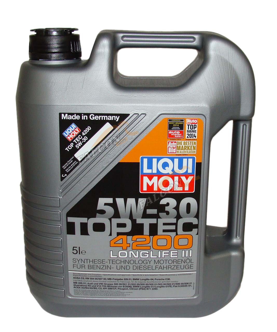 А/масло Liqui Moly 8973 Top Tec 4200  5W30 синт 5л