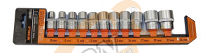 Головки набор 1/2" 6 гр 11 пр (АвтоДело) холдер (15438) 39850