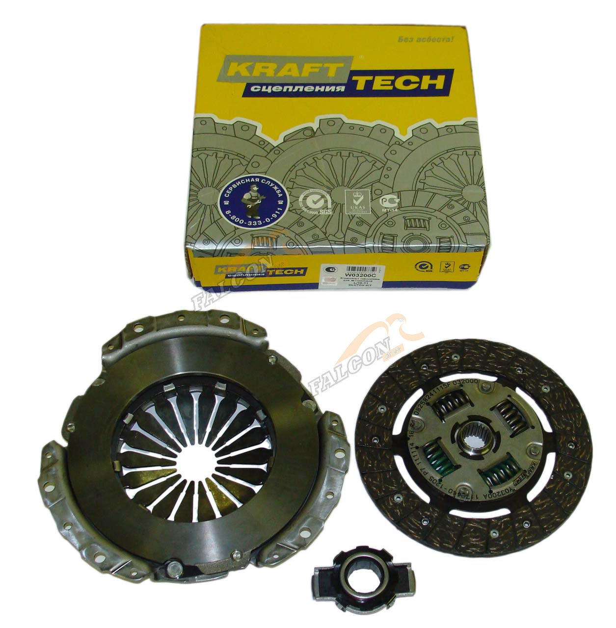 Компл сцепл ВАЗ-2110 (KRAFTTECH) W 03200C