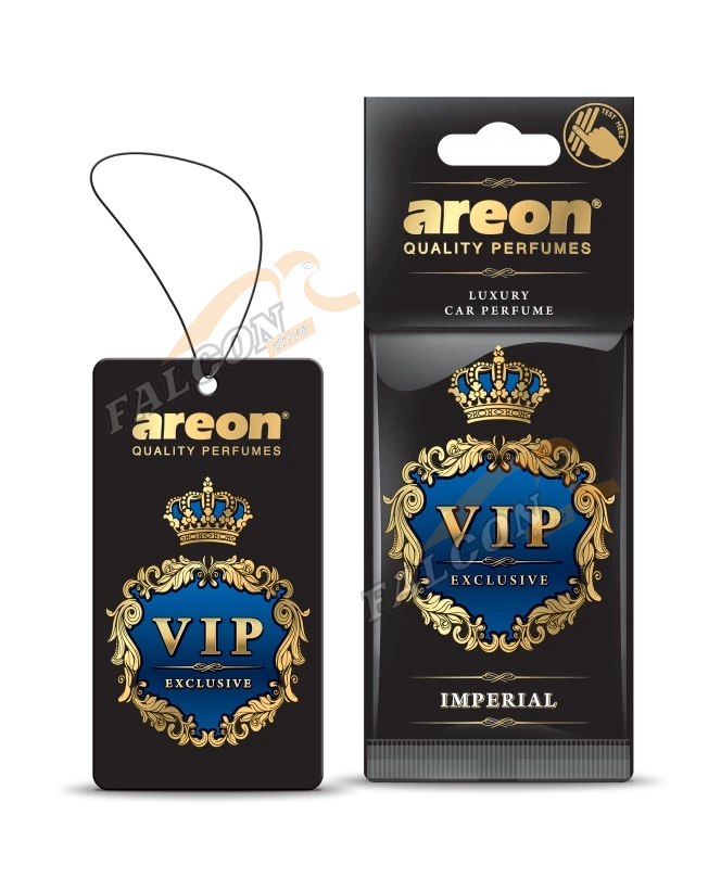 Ароматизатор подвес картон (AREON)  "VIP" №9 Imperial  704-VIP-09