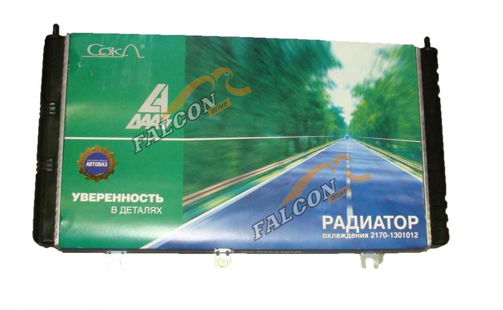 Радиатор охл ВАЗ-2170 Priora (ДААЗ) 