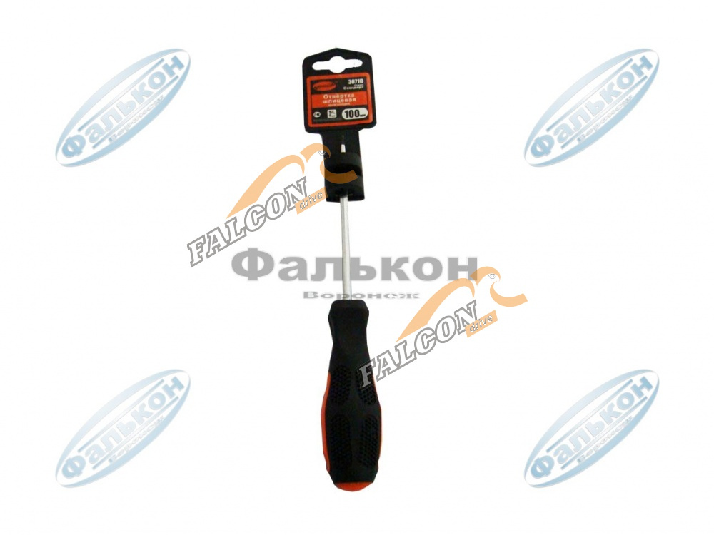 Отвертка крест РН2х100 мм (АвтоДело) (11722) 30660