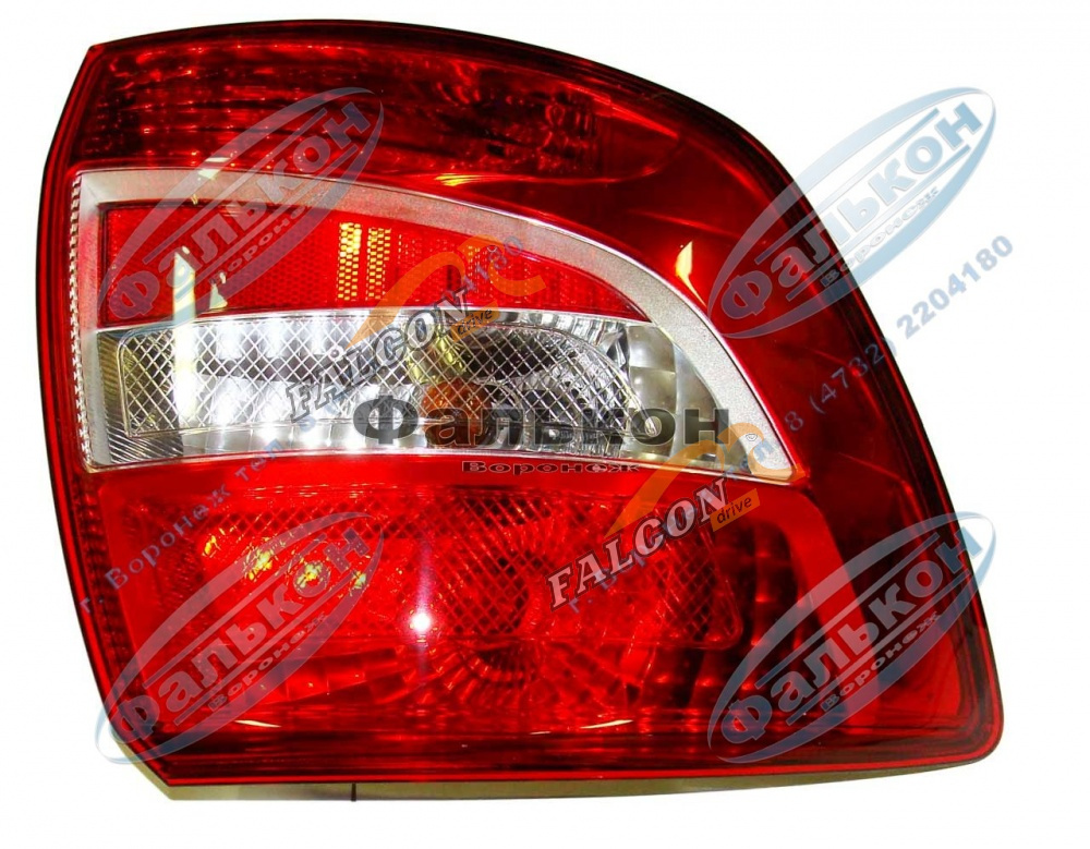 Фонарь зад ВАЗ-2190 Granta (ДААЗ) прав