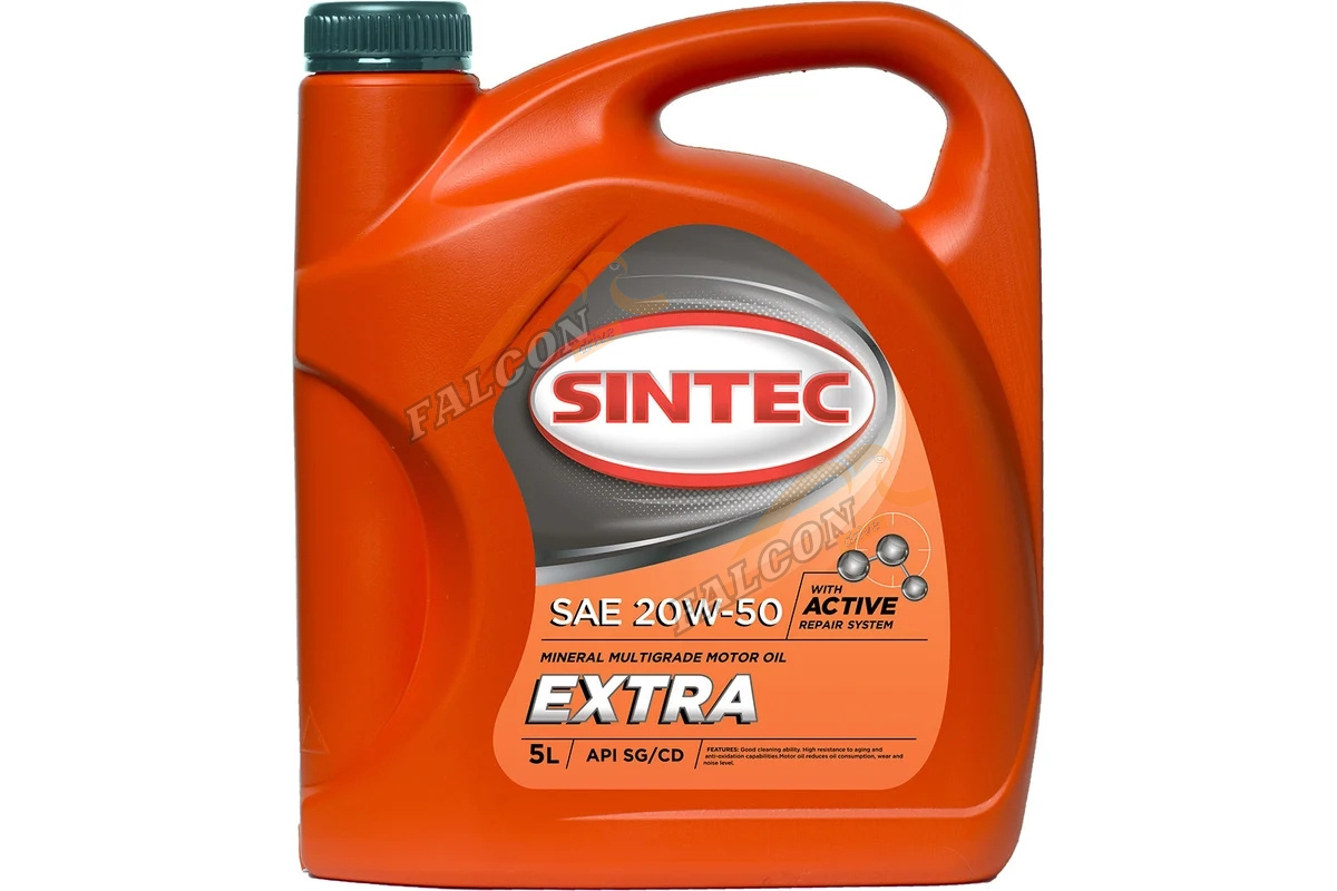 А/масло SINTEC Extra 2000 20w50 5 л API sJ/CF