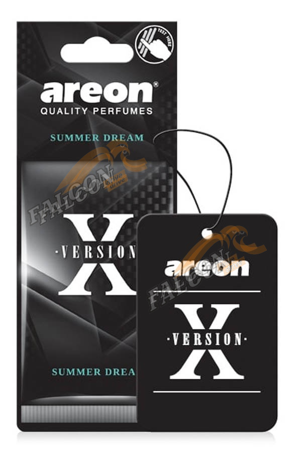 Ароматизатор подвес картон (AREON) X-VER Летняя Мечта Белая 704AXV010