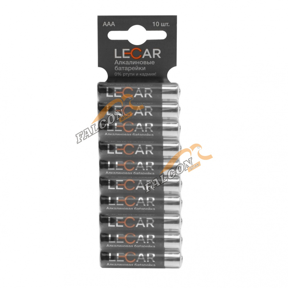 Батарейка AAA (Лада-Имидж LECAR) 10шт. блистер, мизинчиковая