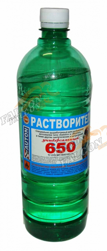 Растворитель 650  1л (АВТОН) улучш 