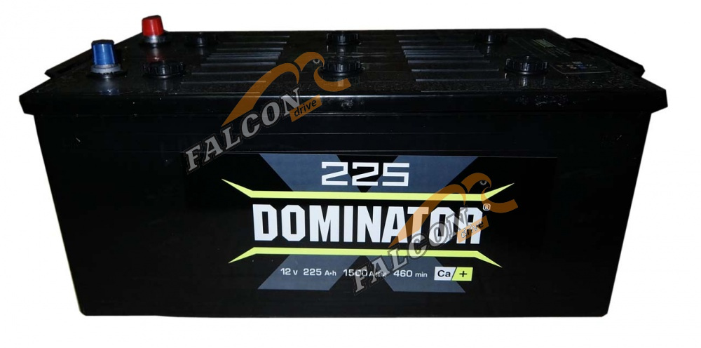 АКБ 225R Dominator (ОБР) (EN1500) ДШВ 518х274х240 с клеммами залит