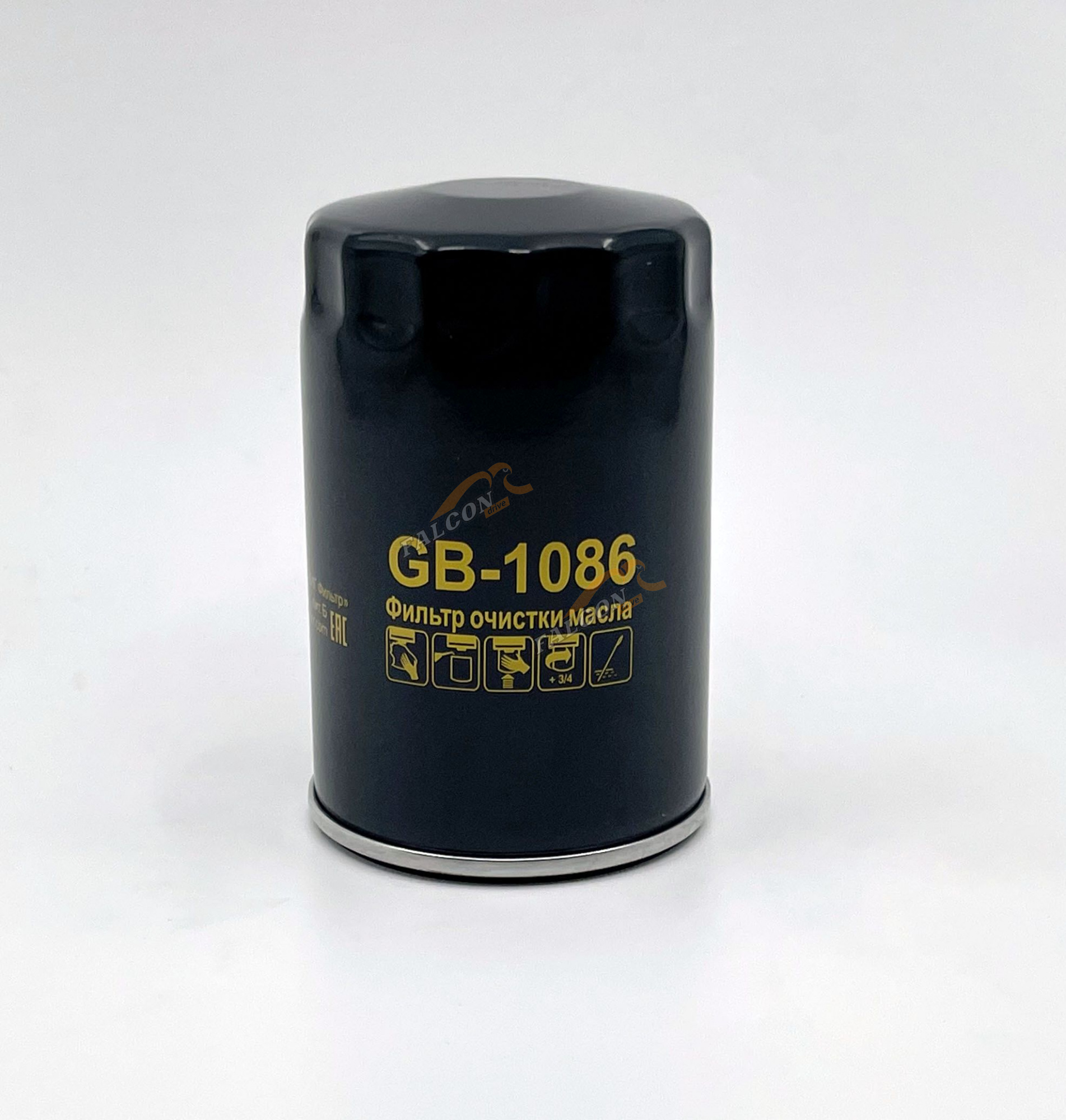 Фильтр масляный (БИГ) GB-1086 Focus I-III, Mondeo 1.6--2i Mazda CX-9 3.5  3.7  Jeep Cherokee Command