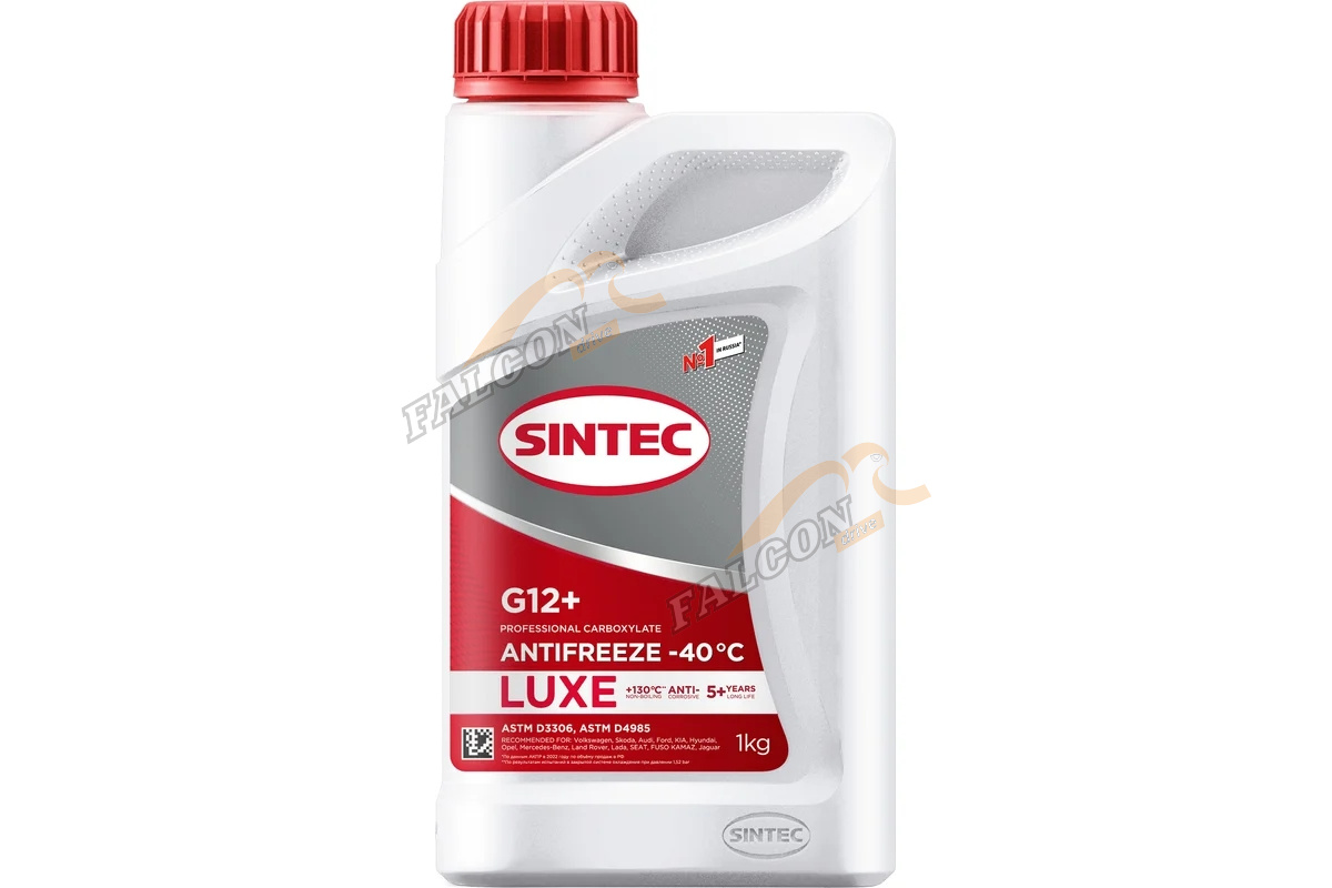 Антифриз Sintec Luxe G12+ 1кг red
