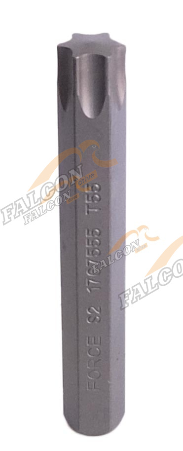 Вставка 1/2" Torx T55 75мм (Force) удлин 1767555