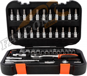 Головки набор 1/4" 6 гр 46 пр (АвтоДело) (13702) 39946