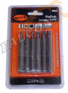 Вставки набор Torx без отверст L 75 мм 6 пр (АвтоДело) (12018) 40632