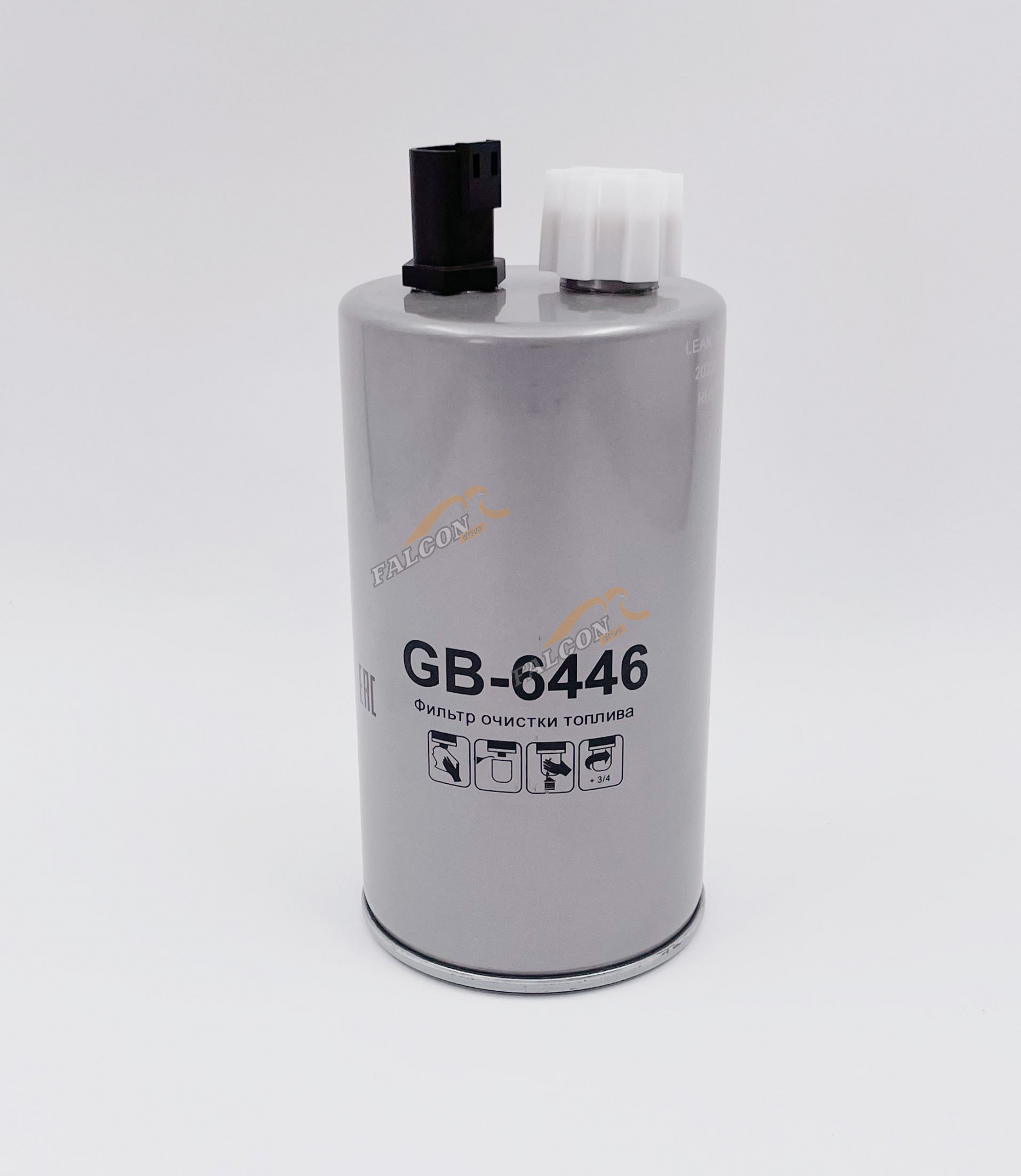 Фильтр топливный  ГАЗ инж. (БИГ) GB-6446 Cummins 3,8 Камаз 4308 Cummins