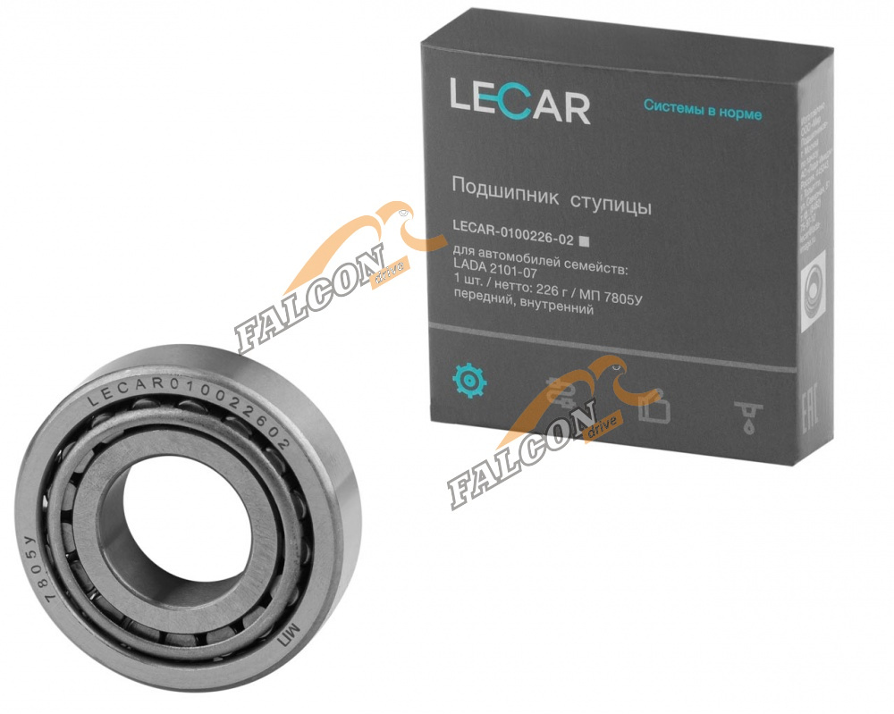 Подшипник ступ перед ВАЗ-2101 бол (Лада-Имидж LECAR) 7805