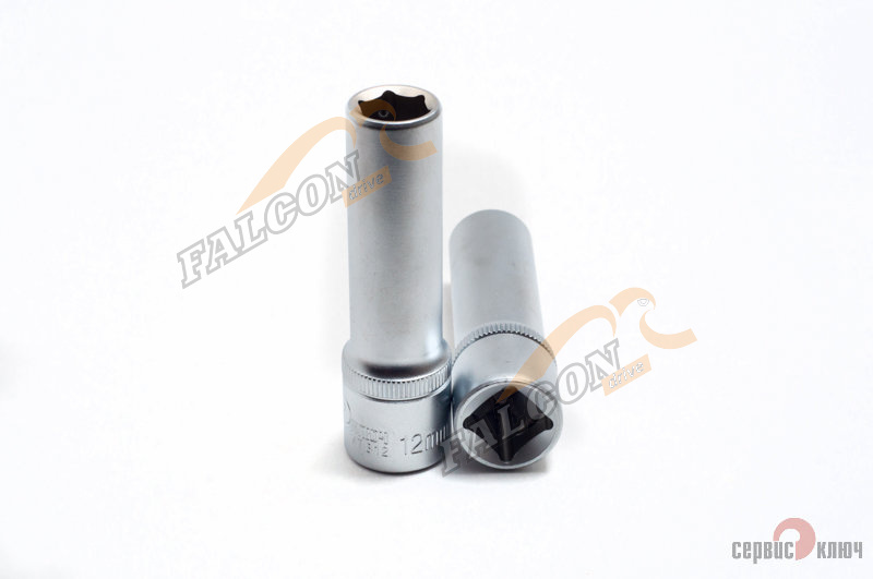 Головка *12 1/2" 6 гр (Сервис Ключ) удлин