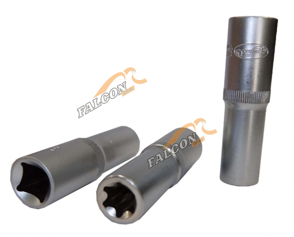 Головка Torx  E16 1/2" (АвтоДело) удлин (15013) 39226