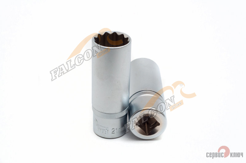 Головка *21 1/2" 12 гр (Сервис Ключ) удлин
