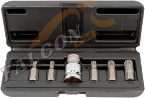 Вставки набор Spline 12 гр L 30 мм 6 пр (АвтоДело) (10567) 40646